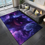 Pokemon T&auml;ielik tegelane &otilde;udus gengar Muster Vaibad Magamistuba M&auml;ngumatt Vaip Magamistoavaip Elutuba Roomamismatt J&otilde;ulukink R 80cmx120cm