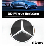 3D auto iluv&otilde;re embleem T&auml;he m&auml;rk Esiv&otilde;re logo Mercedes Benzi jaoks W204 W205 W213 X253 A B C E S CLA GLB GLC GLE GLS Tarvikud A-W176 2013-2018