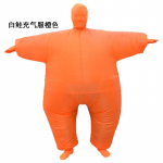 Sumo maskeeritud mees t&auml;ispuhutav kost&uuml;&uuml;m maskeraadiks t&auml;iskere &uuml;likond Whitefish puhutav kost&uuml;&uuml;m kombinesoon &uuml;likond Adult
