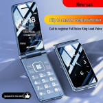 NewMan W90 4G klapp-funktsioontelefon eakatele (CN versioon)