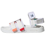 Adidas Adilette Sandal 4.0 'White Scarlet True Orange' GZ8828 42