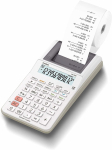 Casio k&auml;eshoitav kalkulaator-printer 12 numbrit, HR-8RC-WE must