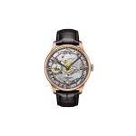 TISSOT Tourelles Kollektsioon Manuaalne Mehaaniline Liikumine Meeste Kellad Kell 42mm H&otilde;bedane sihver Roostevabast terasest korpus T099.405.36.418.00 Transparent Watch Dial