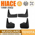 Mud Flaps For Toyota Hiace 1998-2002 MudFlaps Front Rear Fender car tires mudguards Car Accessories 98-02