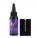 30g UV-kiirgusega k&otilde;venev liim UV-lambi juuksepikendustele UV-juukseliim Kiiresti k&otilde;venev juukseliim Invisible Extension System UV-juuste pikendamise liim 30g