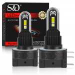 2 tk H15 LED-esitulepirni, suure v&otilde;imsusega 6500K kaugtuli 90W 30000LM Turboesituli DRL p&auml;evas&otilde;idutuli 25W Volkswageni ja BMW jaoks 12V H15