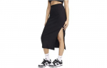 Nike Sportswear Chill Knit Vabaaja Pikad Seelikud Naistele Must FQ1637-010 L must