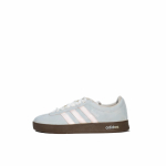 Adidas Neo VL Court 2.0 Starry Aqua Blue Suede Cushioning Coverage Lightweight Low top Casual Shoes Unisex Light Blue JS3003(team665-) 35⅔