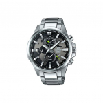 Casio Edifice Creative Earth Veekindel Kvartsmehhanism Roostevabast terasest rihm Meeste k&auml;ekellad Must EFR-303D-1AVUPR Regular Watch Box,Silver
