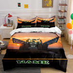 Nimi Kohandatud Traktoriga Tr&uuml;kitud 3-osaline Tekikate Padjap&uuml;&uuml;r Voodipesukomplekt Lapsed T&auml;iskasvanud Mugav Voodipesukomplekt Luksuslik Kingitus EU Twin 135X200cm