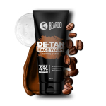 Beardo DeTan n&auml;opesuvahend meestele 50 ml gl&uuml;koolhappe niatsiinamiidi kohvi kooriv &otilde;li kontrolliv puhastaja sileda naha jaoks