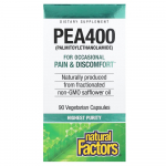 Natural Factors PEA 400 Taimsed kapslid, 90 tk 90 pcs - 1 ea