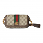 Gucci Ophidia GG Supreme L&otilde;uendist Minikott Beež Pruun Web Triip Kuldne Riistvara Igap&auml;evane Vabaaja 795466-FABIA-9741 Basic Set (Bag+Dust Bag)