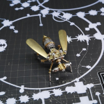 3D putukate messingist kiilipuzzle Steampunk mesilane metallist mudelipuzzle DIY k&auml;sit&ouml;&ouml;komplekt Suurep&auml;rased kingitused t&auml;iskasvanutele Personaalne kaunistus DIY assembly package