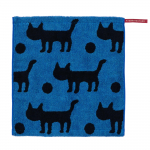 Nishikawa Atsuko Matano Pesur&auml;tik 34x35cm Pehme kuni koheva viimistluseni lahtiste niitidega MT3657 Siluett Valmistatud sinises TT33900631 Pestav, puudutus, 100% sinine