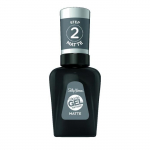 K&uuml;&uuml;nelakk - Sally Hansen - Miracle Gel Top Coat - Matt efekt - 14,7ml - P&uuml;siv viimistlus
