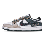 Nike Dunk Udupruun Metsamaastik Kulumiskindel Kerge Madal Ketsid Jalgrattakingad Unisex Valge Pruun DV0833-111(Team960-) 44