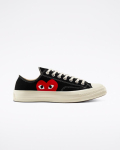 Comme des Gar&ccedil;ons PLAY x Converse Chuck 70 Low 'Must' 2023 39 black