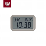 MUJI Digitaalne &auml;ratuskell temperatuuri ja niiskuse n&auml;idikuga