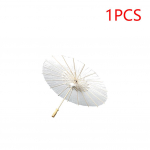 1-20 TK 60cm Valge Paberist P&auml;ikesevari Vihmavarjud DIY Foto Cosplay Rekvisiit Bambusest Vihmavari Pulmapeoks Suve Rannakaunistus (as the picture,Bamboo&9K)