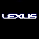 knvc3 Sisekleebised Lexus IS IS250 IS300 IS350 2006 - 2020 2021 2022 2023 Autoukse LED HD Tervitus Viisakus Varju Projektor L