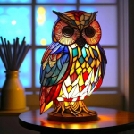Loomakujuline (Panda, Delfiin, L&otilde;vi, Leopard, Koer) Vaik LED &Ouml;&ouml;lamp Kaunistus Kingituseks ja Kodu Kaunistamiseks Owl