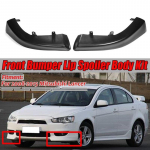 2 tk auto esikaitsme splitteri huulespoileri kerekomplekti difuusori kaitsja Mitsubishi Lancer 2008-2018 jaoks must
