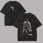 Maki Zenin T-s&auml;rk Jujutsu Kaisen Meestele Happepesu &Uuml;lem&otilde;&otilde;duline Toji Fushiguro Anime T&auml;navariided Neetud T&ouml;&ouml;riist Zenini Klann Vintaaž Bootleg T-s&auml;rk S mitmev&auml;rviline