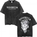 Vintage pestud Bad Omens Tour 2026 Merch T-s&auml;rk K&otilde;rge kvaliteediga Moodne &uuml;lem&otilde;&otilde;duline T-s&auml;rk Meeste Naiste Vabaaja L&uuml;hikeste varrukatega T-s&auml;rgid S mitmev&auml;rviline