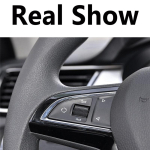 Stiilne Multifunktsionaalne Roolil&uuml;liti Nupp Rullik Skoda Octavia 3 A7 Superb Mk3 Fabia Kodiaq Rapid Yeti jaoks must