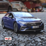 Maisto 1:27 Mercedes Benz EQS Sulamist Mudel Skaalauto Diecast Metallist S&otilde;idukid Staatiline Kollektsioon Laste S&uuml;nnip&auml;eva M&auml;nguasi S&otilde;iduk Kingitus