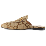 GUCCI suletud varba slip-on sussid naistele Pruun 475094 UKO60 2588 34 beige