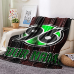 1 tk kohandatud nimega Hannover 96 mustriga flanelltekk, sobib k&otilde;ikideks aastaaegadeks, kodu kaunistamiseks, soojuseks ja mugavuseks, kingituseks, p&uuml;hadekingiks_lx 80cm x 120cm gray