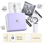 Phomemo M02Pro Bluetoothi mini termoprinter &otilde;pilastele white