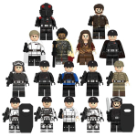 Star Wars Rogue One Andor Lahinguklotsid Minikujukeste Komplekt - Tegevuskujukeste M&auml;nguasjapakk 16pcs