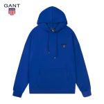 Gant Meeste ja Naiste Kevad-S&uuml;gis &Otilde;huke Tikitud Kapuutsiga Pullover, Vabaaja Spordi Jooksu Kapuuts S blue