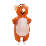 T&auml;ispuhutav hiirekost&uuml;&uuml;m t&auml;iskasvanutele Puhutav hiire rotist Cosplay kost&uuml;&uuml;m Naljakas Halloweeni peo karnevali Cosplay kost&uuml;&uuml;m Audl(150-190cm) beige