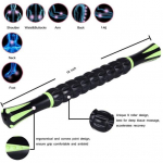 Muscle Roller Stick Sportlased kehamassaaživahendid Valu leevendamine Selja taastumine