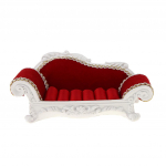 Diivani diivani kujuline s&otilde;rmus K&otilde;rvar&otilde;ngas N&otilde;eltega ehete vitriin Smust 9x8x8cm