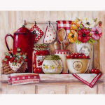 T&auml;ispuur 5D DIY Teemanttikandid maalimine Kodukaunistuse kingitus 30x25CM