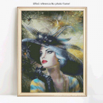 5D teemantmaal, t&auml;ispuuritud &uuml;mmargune naiste pildid rhinestones teemanttikandid 20X30