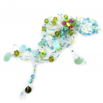 Les Tr&eacute;sors De Lily [C8213] &ndash; disaineri pross  Les Romantiques  t&uuml;rkiisroheline t&uuml;rkiissinine