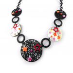 NOA [H9036] &ndash; disainerkaelakee 'Carmen' punane oranž punane