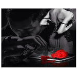 Teemantmaal T&auml;isteemanttikandid Ristpistes Paar Love Man Woman 20X30CM