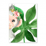 5D DIY Teemantmaali Taim Leht L&otilde;vi Sebra Kaelkirjak Elevant Teemantmaal Loom Teemanttikandid Lastele Kingitus Kodukaunistus 20X30CM punane