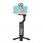 Hohem iSteady V2 3-teljeline AI nutikas j&auml;lgimise peopesa-gimbali k&auml;eshoitava nutitelefoni stabilisaatori žest must