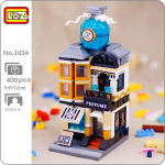 LOZ 1634 City Street Parf&uuml;&uuml;mipood Profumeria Arhitektuur 3D-mudel DIY Miniplokid Tellised Ehitusm&auml;nguasi ilma kastita