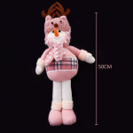 J&otilde;ulukingitus Nukud Puukaunistus uusaasta ornament P&otilde;hjap&otilde;der lumememm J&otilde;uluvana seisev nukk Noeli kaunistus 2021 Natal Deer