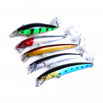 HENGJIA 5tk Minnow lant 9,4cm 9g trollings&ouml;&ouml;da kunstvooblerid s&uuml;vasukeldumisriistad Bass haugi v&auml;nts&ouml;&ouml;t 5pcs