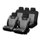 4/9 tk universaalsed autoistme katted t&auml;iskomplekt Automotive mustad istmekaitsekatted auto istmekatted 9PCS